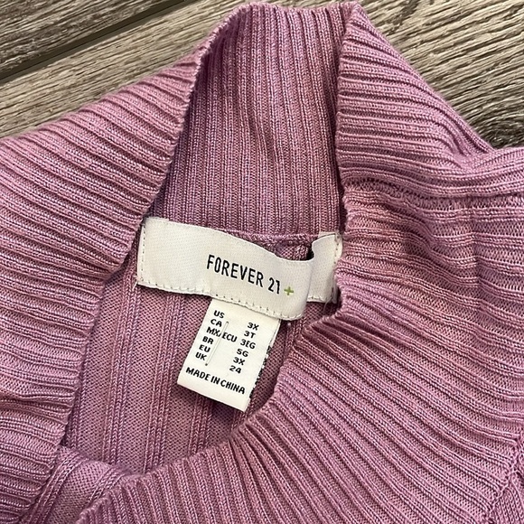 Forever 21 plus ribbed maxi dress size 3X - Picture 3 of 3